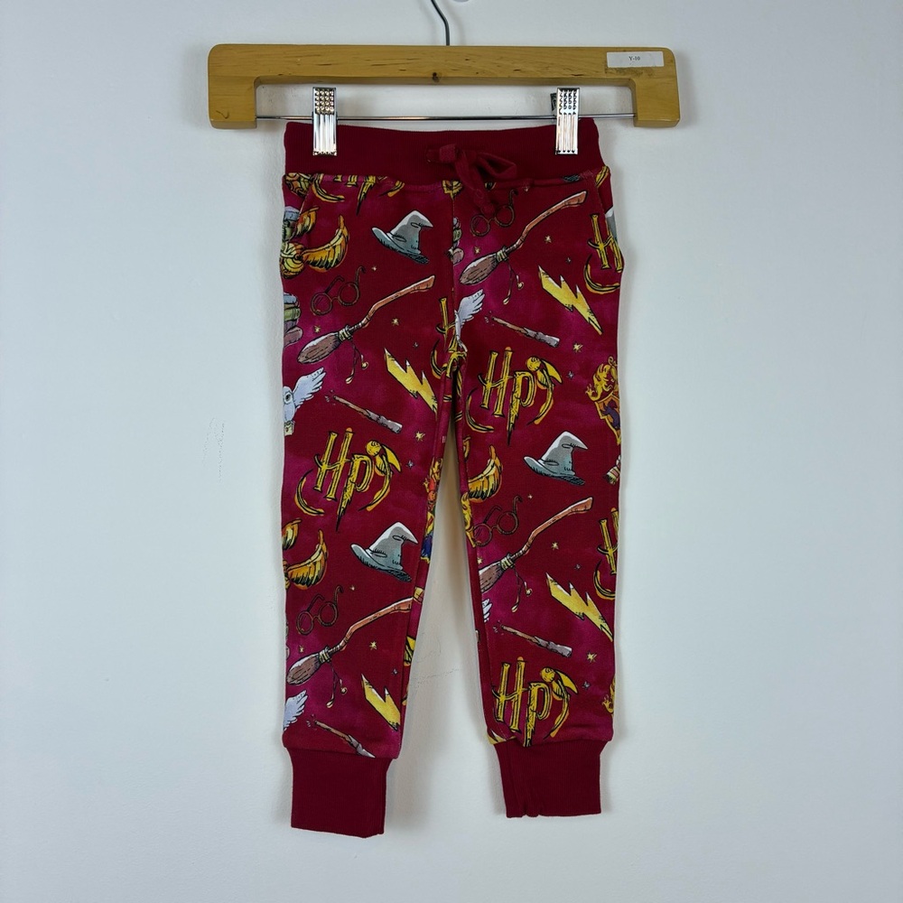 NWT Harry Potter Bums and Roses matching lounge set size 2T - Picture 7 of 9